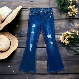 Almost Famous Hi-Rise Flare Jeans